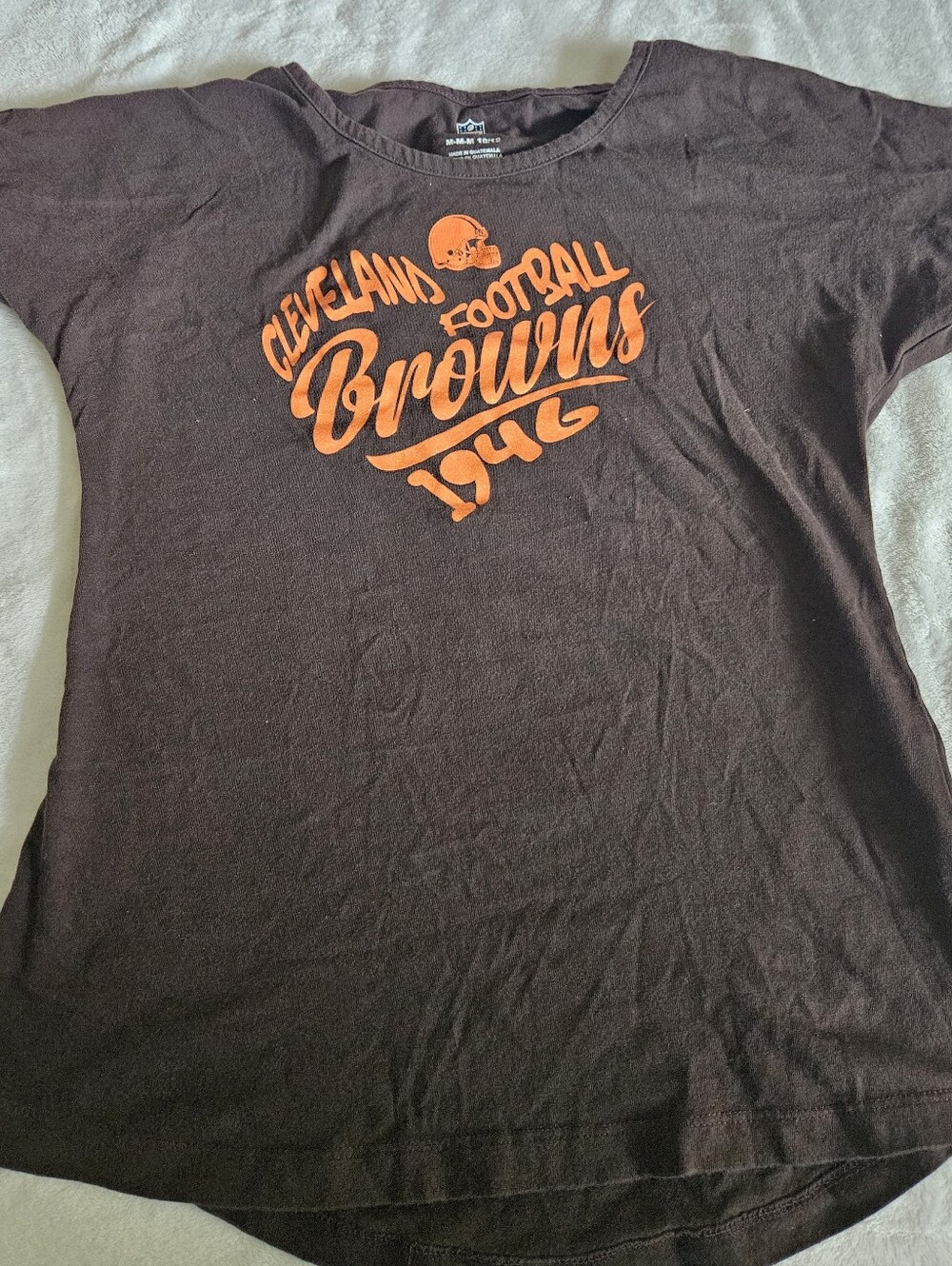 NFL | Cleveland Browns | Graphic Tee | Girls | Medium | 10-12 | Football | Gear
